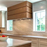 Fobest Vintage Copper Range Hood with Box Shape FCP-102-Copper Range Hood-Fobest