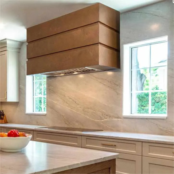 Fobest Vintage Copper Range Hood with Box Shape FCP-102-Copper Range Hood-Fobest