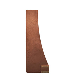 Fobest Vintage Copper Range Hood with Brass Straps FCP-254-Copper Range Hood-Fobest