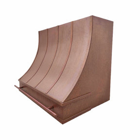 Fobest Vintage Copper Range Hood with Copper Bar FCP-139-Copper Range Hood-Fobest
