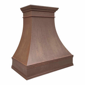 Fobest Vintage Copper Range Hood with Curved Shape FCP-192-Copper Range Hood-Fobest