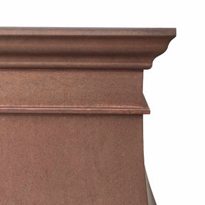 Fobest Vintage Copper Range Hood with Curved Shape FCP-192-Copper Range Hood-Fobest