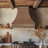 Fobest Vintage Copper Range Hood with Curved Shape FCP-192-Copper Range Hood-Fobest