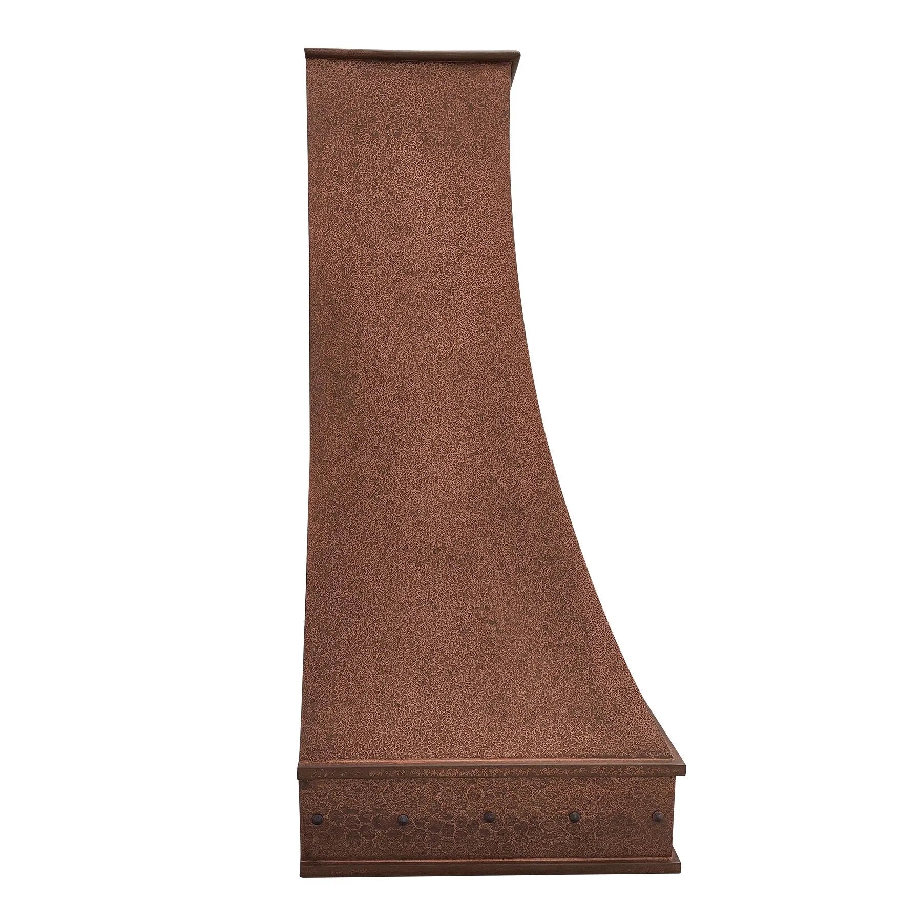 Fobest Vintage Copper Range Hood with Drak Straps FCP-222-Copper Range Hood-Fobest