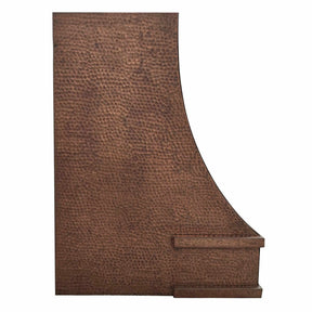 Fobest Vintage Copper Range Hood with Sloped Design FCP-148-Copper Range Hood-Fobest