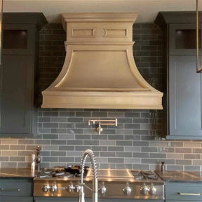 Fobest Vintage Custom Brass Range Hood FSS-143-Stainless Steel Range Hood-Fobest