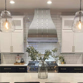 Fobest Wall Mounted Stainless Steel Kitchen Hood with Polish Band FSS-27-Stainless Steel Range Hood-Fobest
