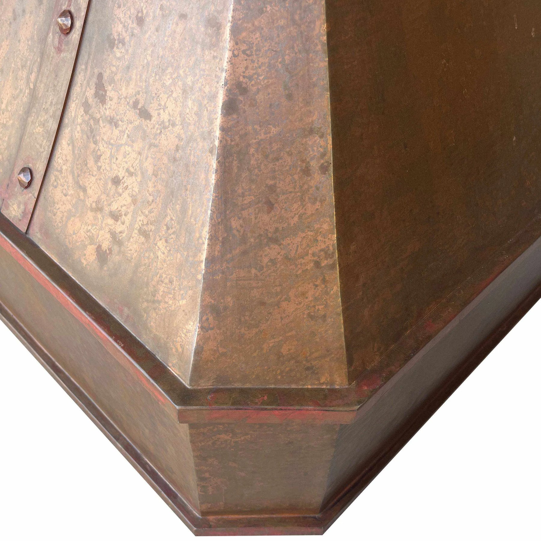 Fobest Weathered Copper Range Hood with Patina Finish FCP-6-Copper Range Hood-Fobest