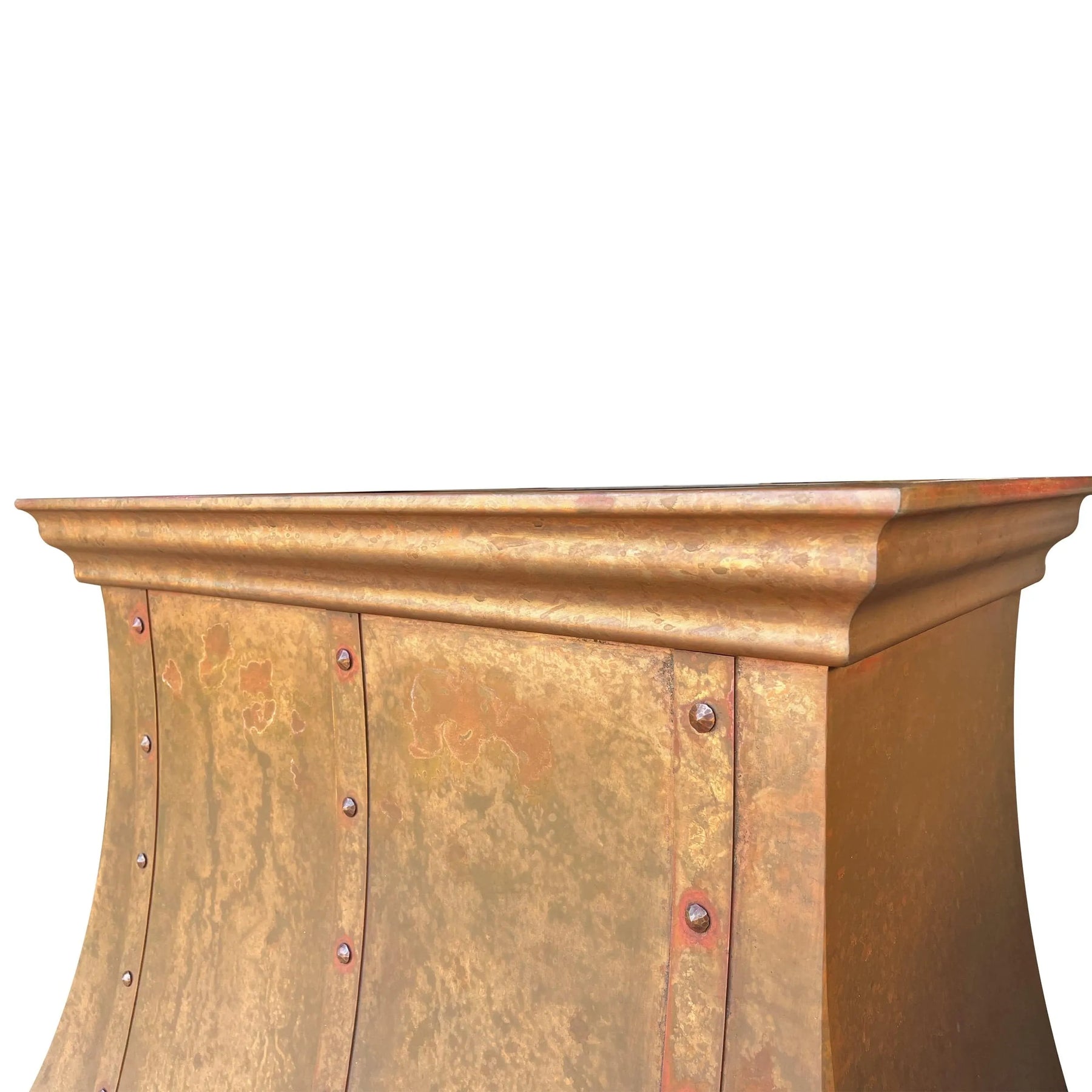 Fobest Weathered Copper Range Hood with Patina Finish FCP-6-Copper Range Hood-Fobest