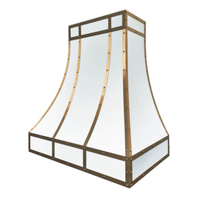 Fobest White Custom Kitchen Range Hood – FSS-448