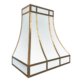 Fobest White Custom Kitchen Range Hood – FSS-448