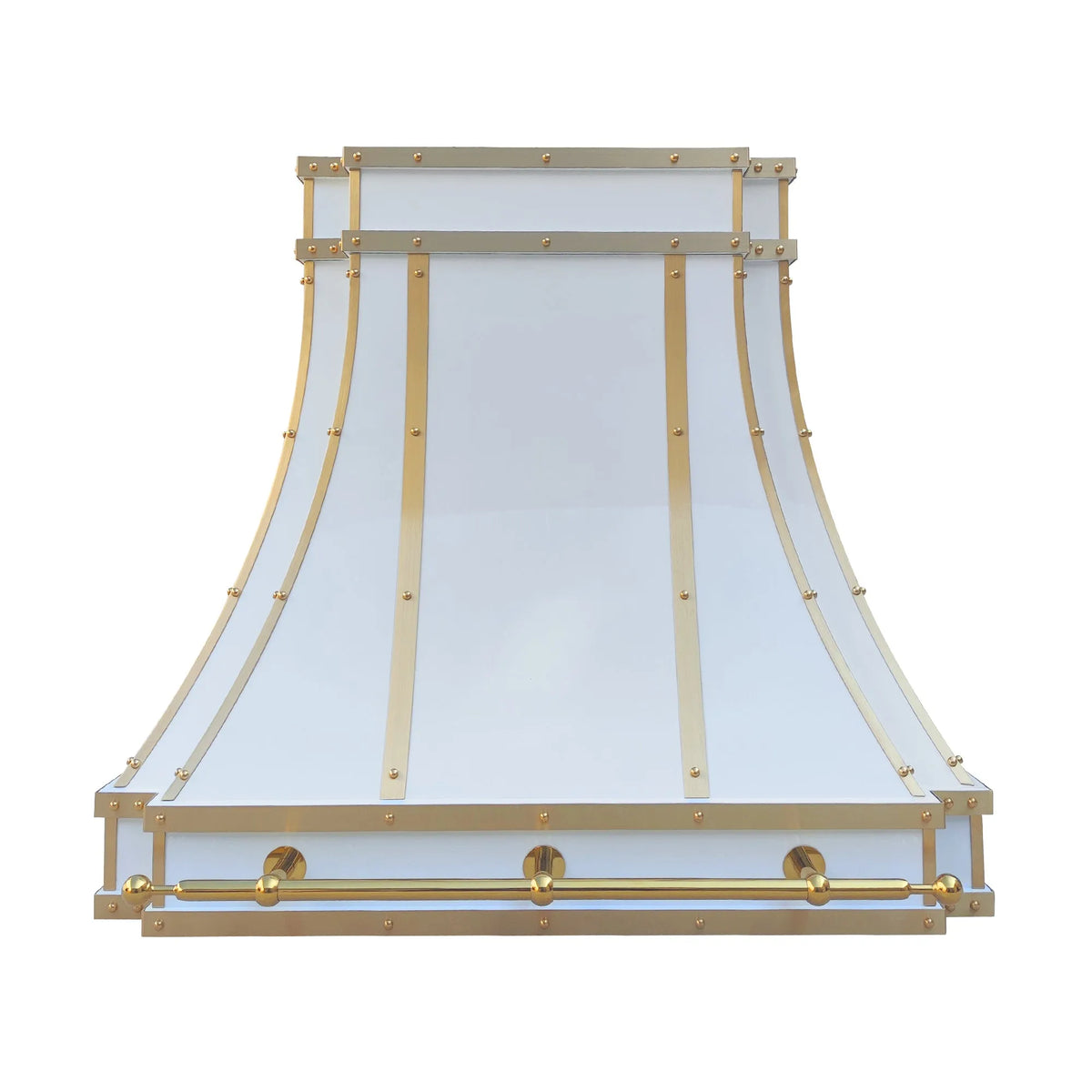 Fobest White Custom Range Hood FSS-339-Stainless Steel Range Hood-Fobest