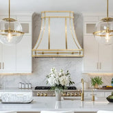 Fobest White Custom Range Hood FSS-339-Stainless Steel Range Hood-Fobest