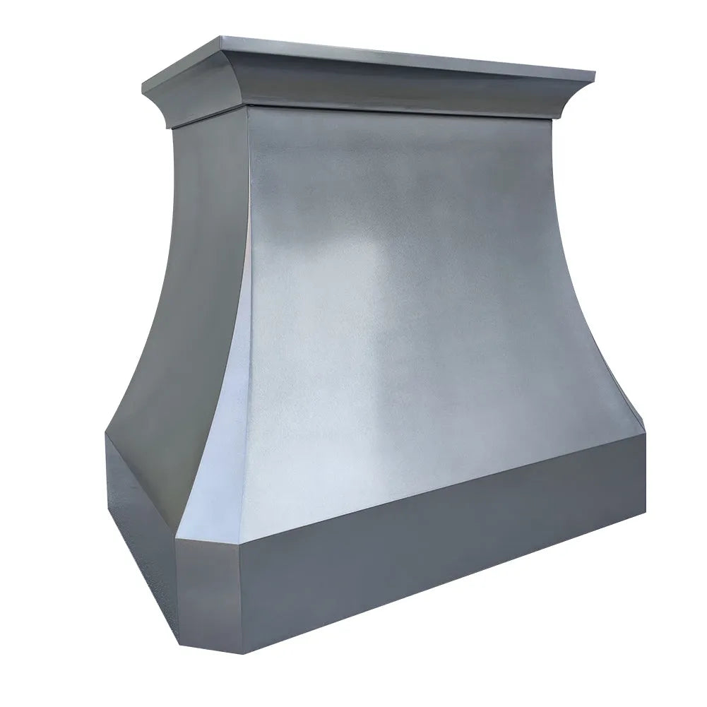 Fobest Zinc Range Hood with Classic Curved FSS-323-Stainless Steel Range Hood-Fobest