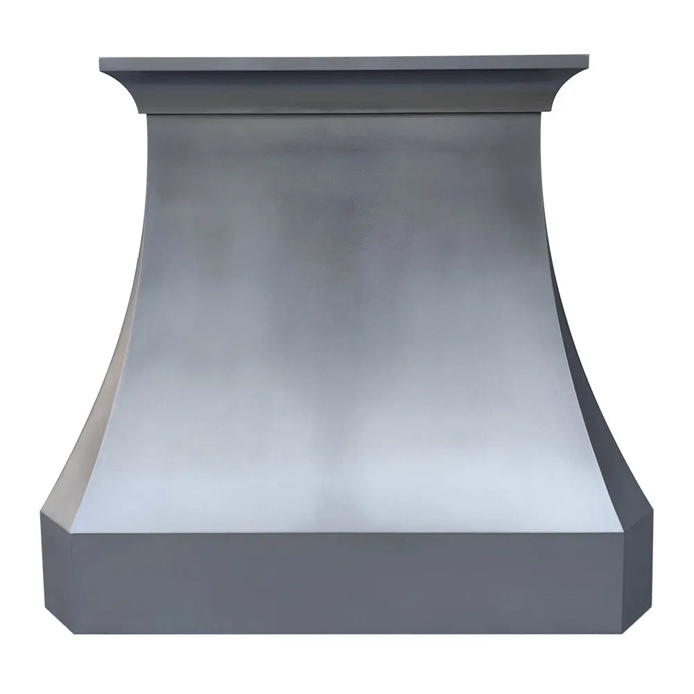 Fobest Zinc Range Hood with Classic Curved FSS-323-Stainless Steel Range Hood-Fobest