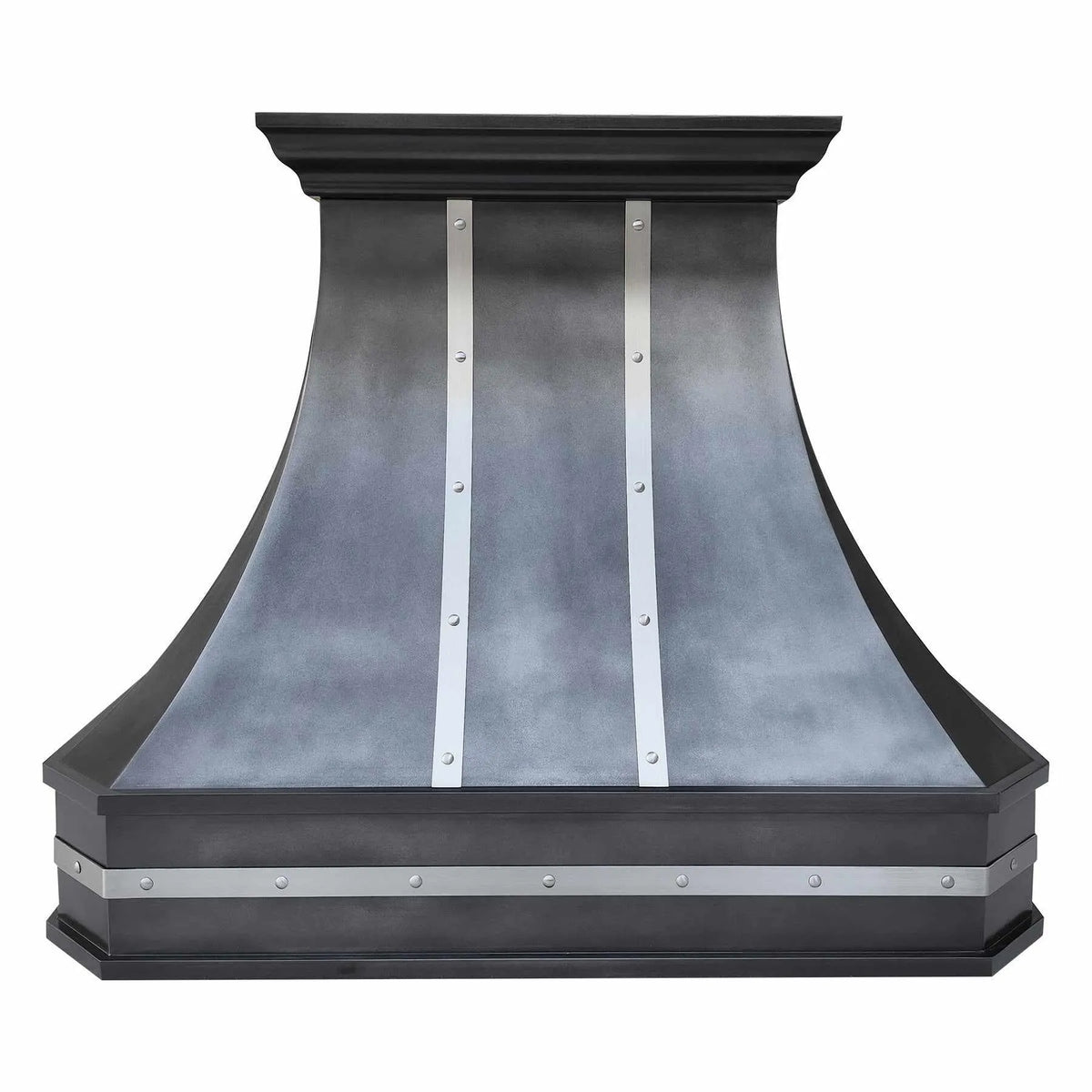 Fobest Zinc Range Hood with Stainless Steel Straps FSS-290-Stainless Steel Range Hood-Fobest