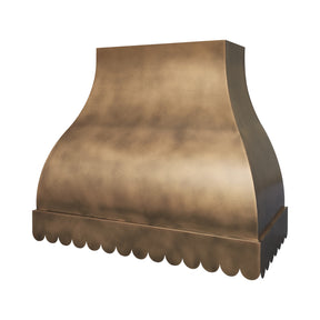 Fobest Aged Brass Kitchen Hood with No-Directional Tone FSS-532