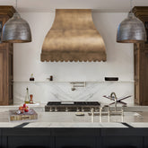 Fobest Aged Brass Kitchen Hood with No-Directional Tone FSS-532