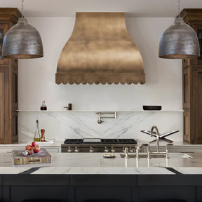 Fobest Aged Brass Kitchen Hood with No-Directional Tone FSS-532