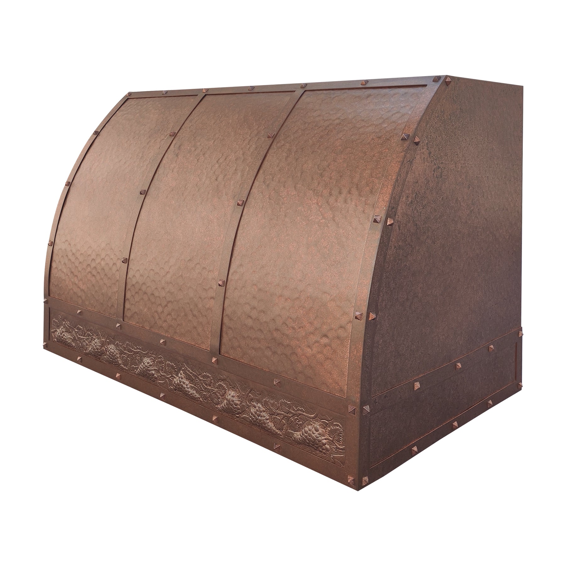 Fobest Aged Copper Custom Stove Hood FCP-295