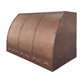 Fobest Aged Copper Custom Stove Hood FCP-295