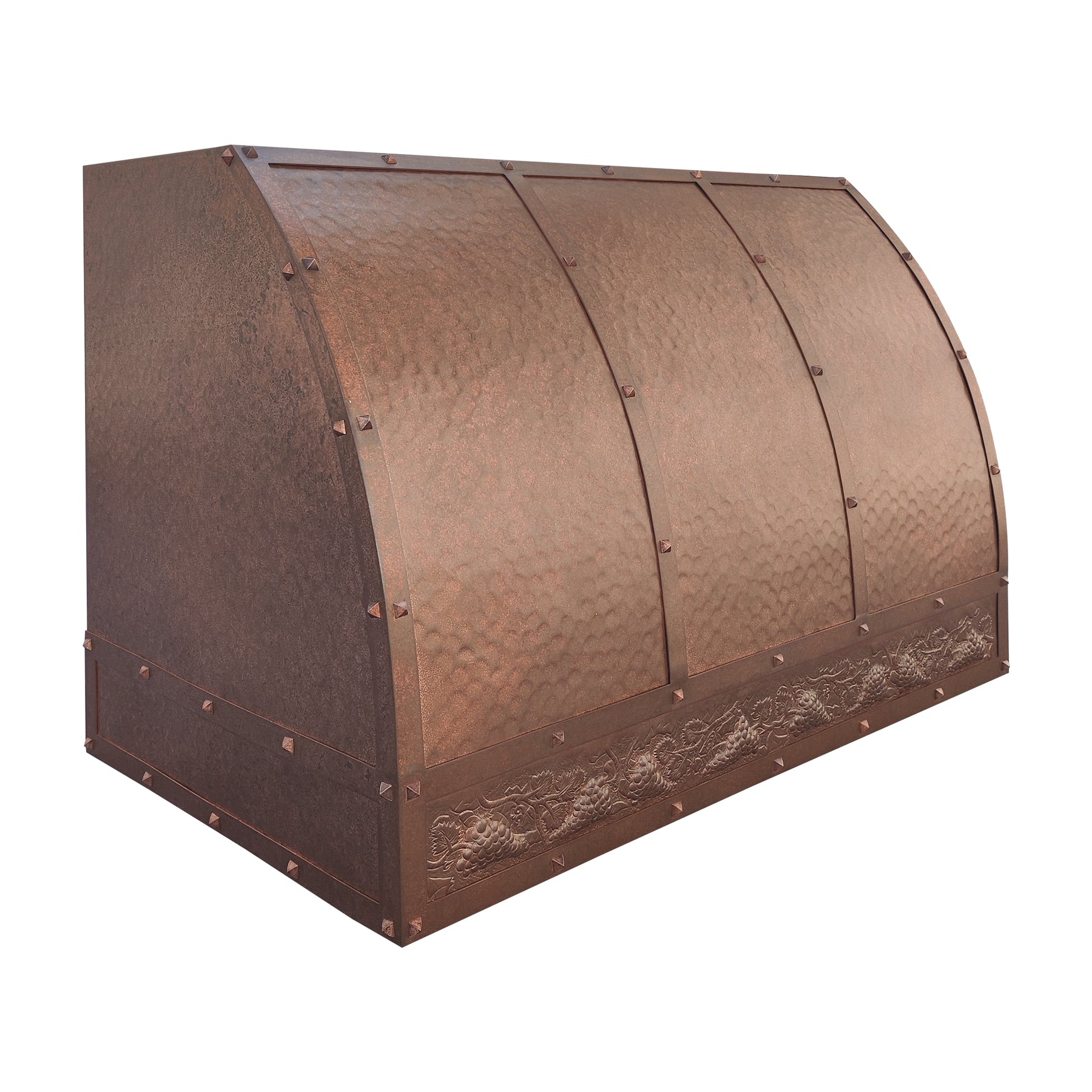 Fobest Aged Copper Custom Stove Hood FCP-295