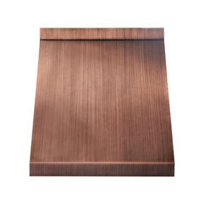 Fobest Antique Copper Box Range Hood with Hand-Brushed Texture FCP-272