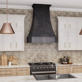 Fobest Artisan Copper Range Hood in Weathered Color Finish FCP-320