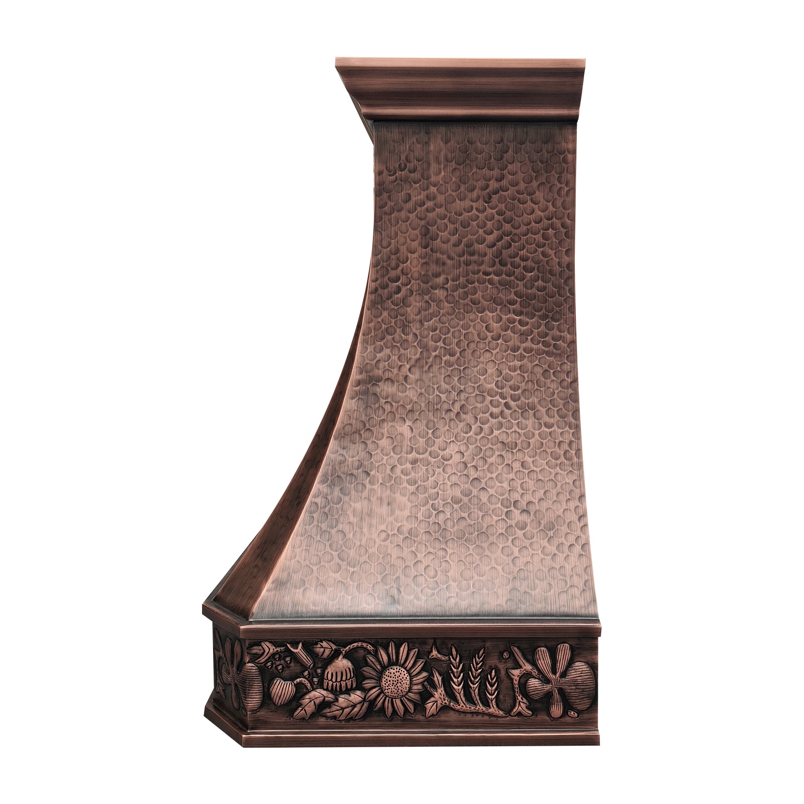 Fobest Artisan Copper Range Hood with Handmade Apron FCP-323