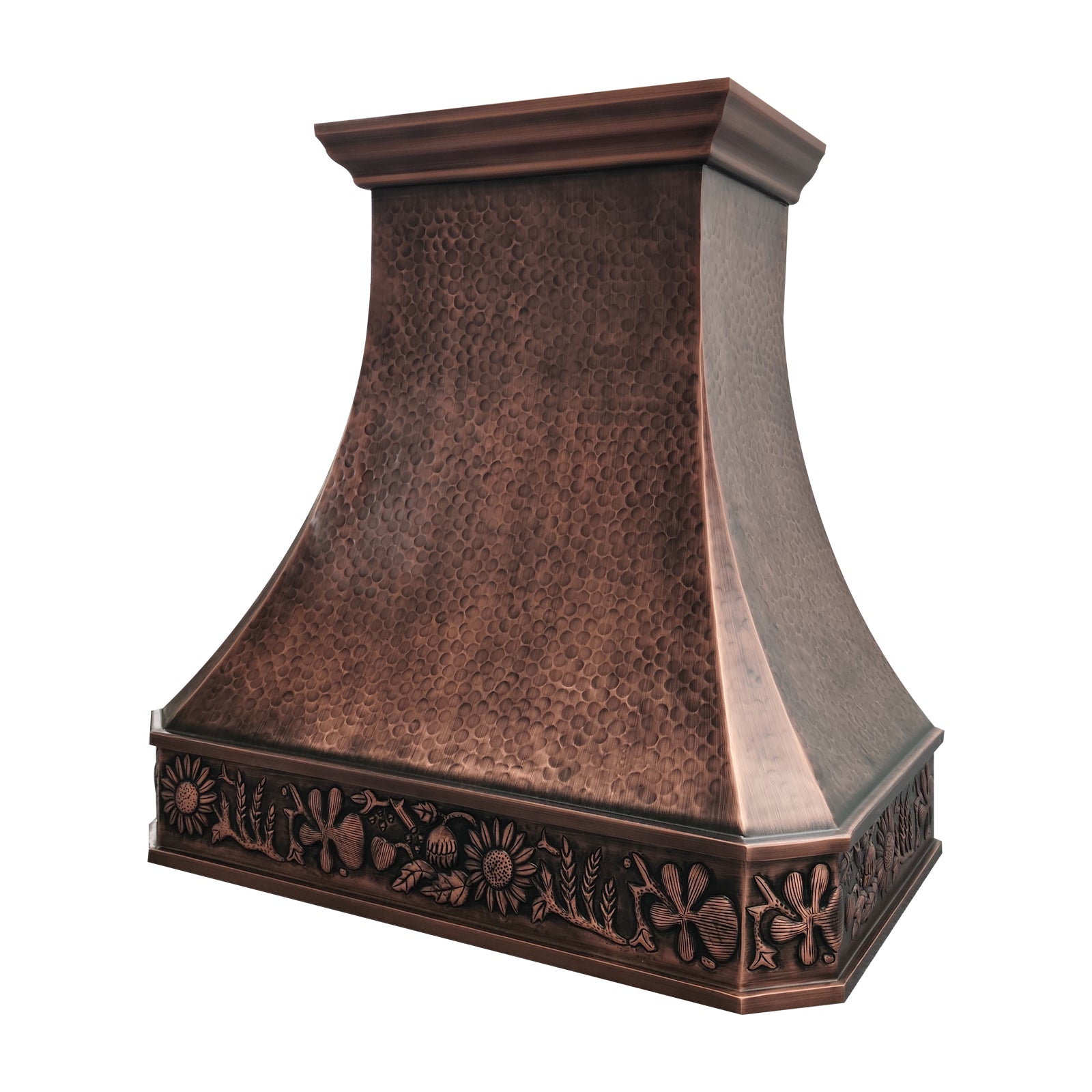 Fobest Artisan Copper Range Hood with Handmade Apron FCP-323