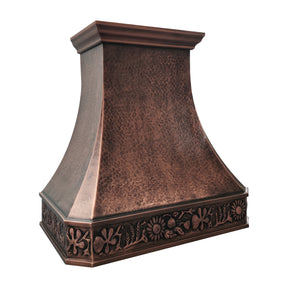 Fobest Artisan Copper Range Hood with Handmade Apron FCP-323