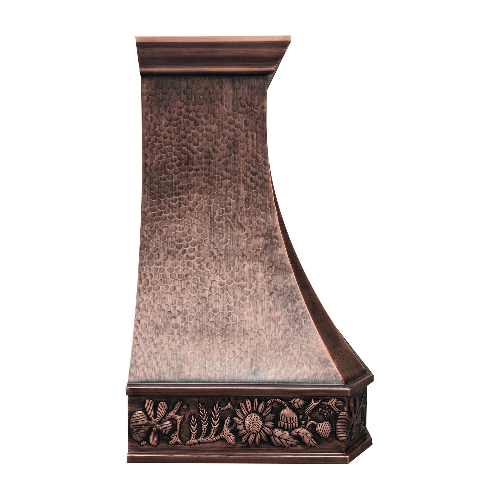 Fobest Artisan Copper Range Hood with Handmade Apron FCP-323