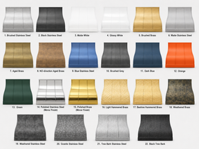 Fobest Barrel Brass Kitchen Hood FSS-418