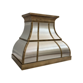 Fobest Bell Range Hood with Mixed Metal Design FSS-705