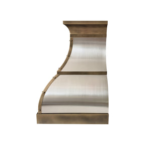 Fobest Bell Range Hood with Mixed Metal Design FSS-705