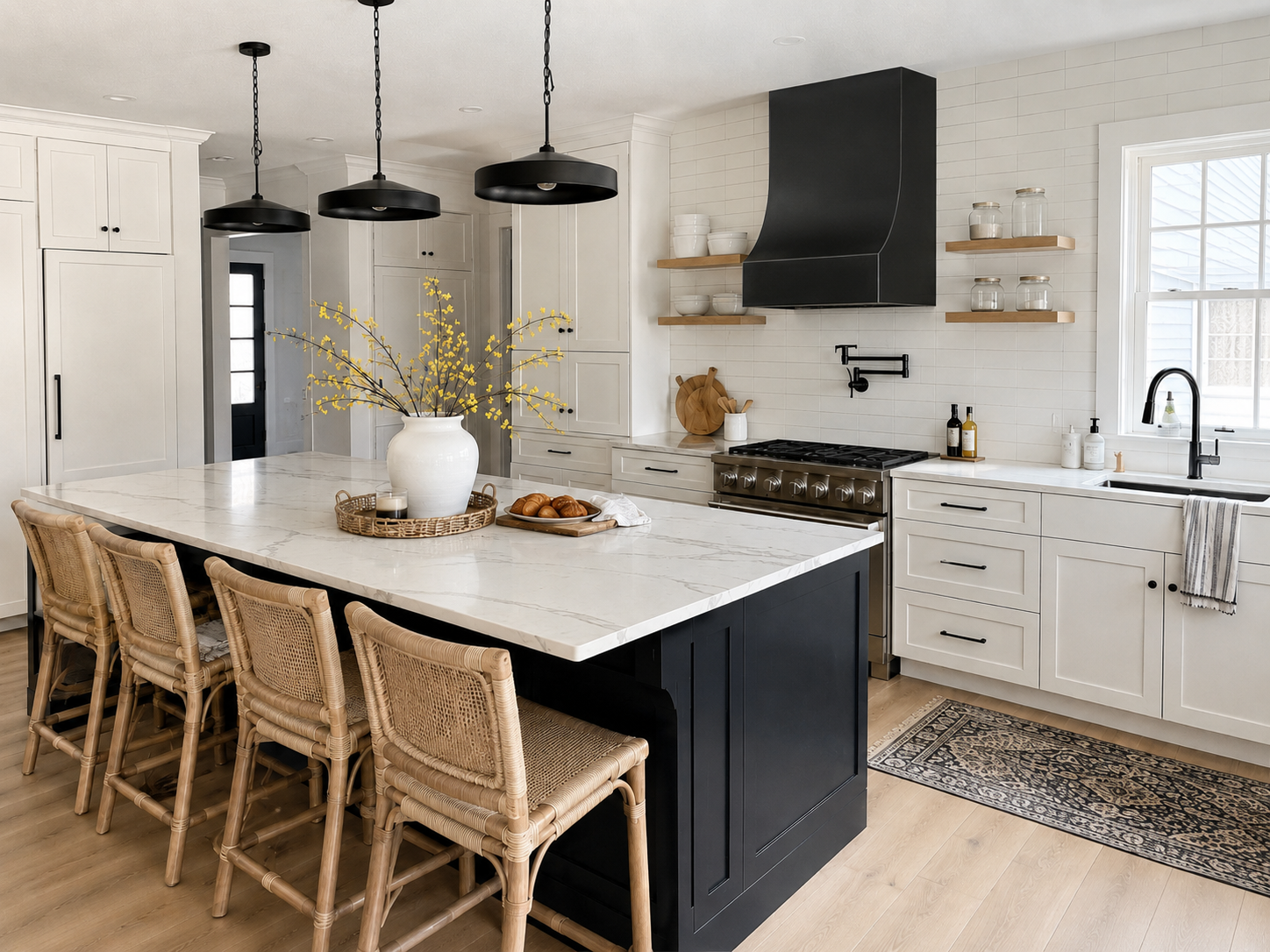 Fobest Black Curved Box Range Hood In Stainless Steel FSS-429