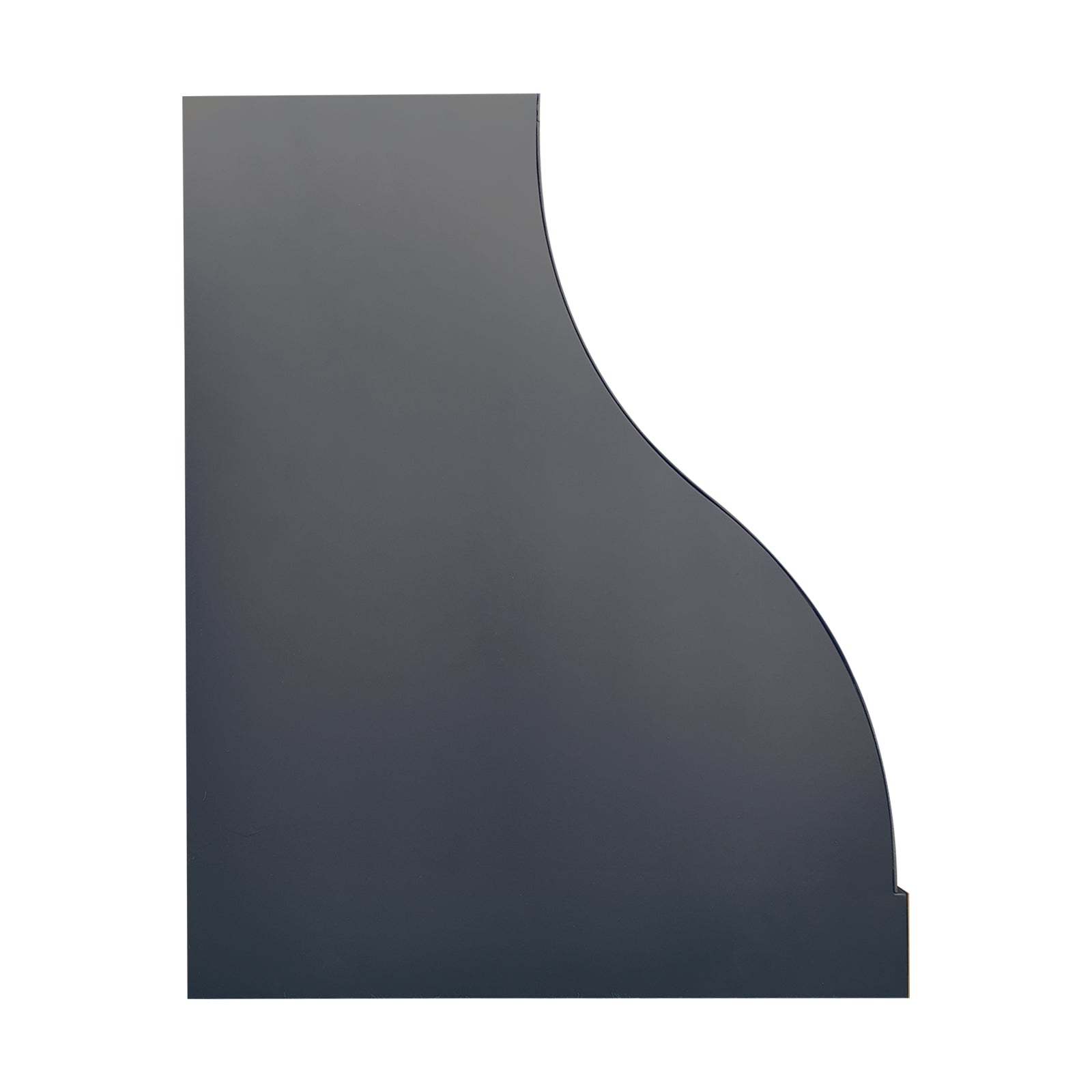 Fobest Black Custom Range Hood with Barrel Stainless Steel Design FSS-556