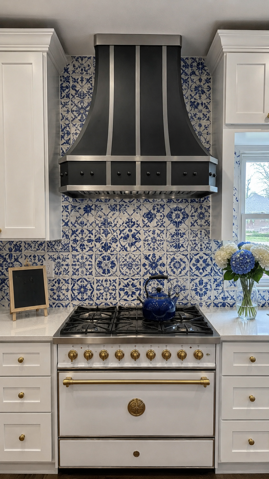 Fobest Black Kitchen Range Hood Stainless Steel with Trim FSS-489