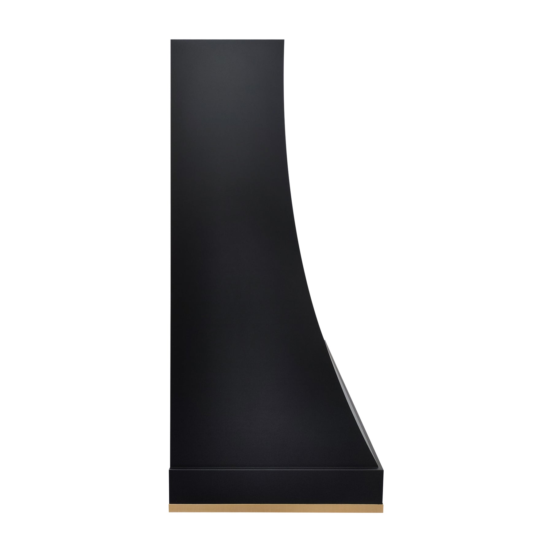 Fobest Black Metal Range Hood with brass bottom FSS-180