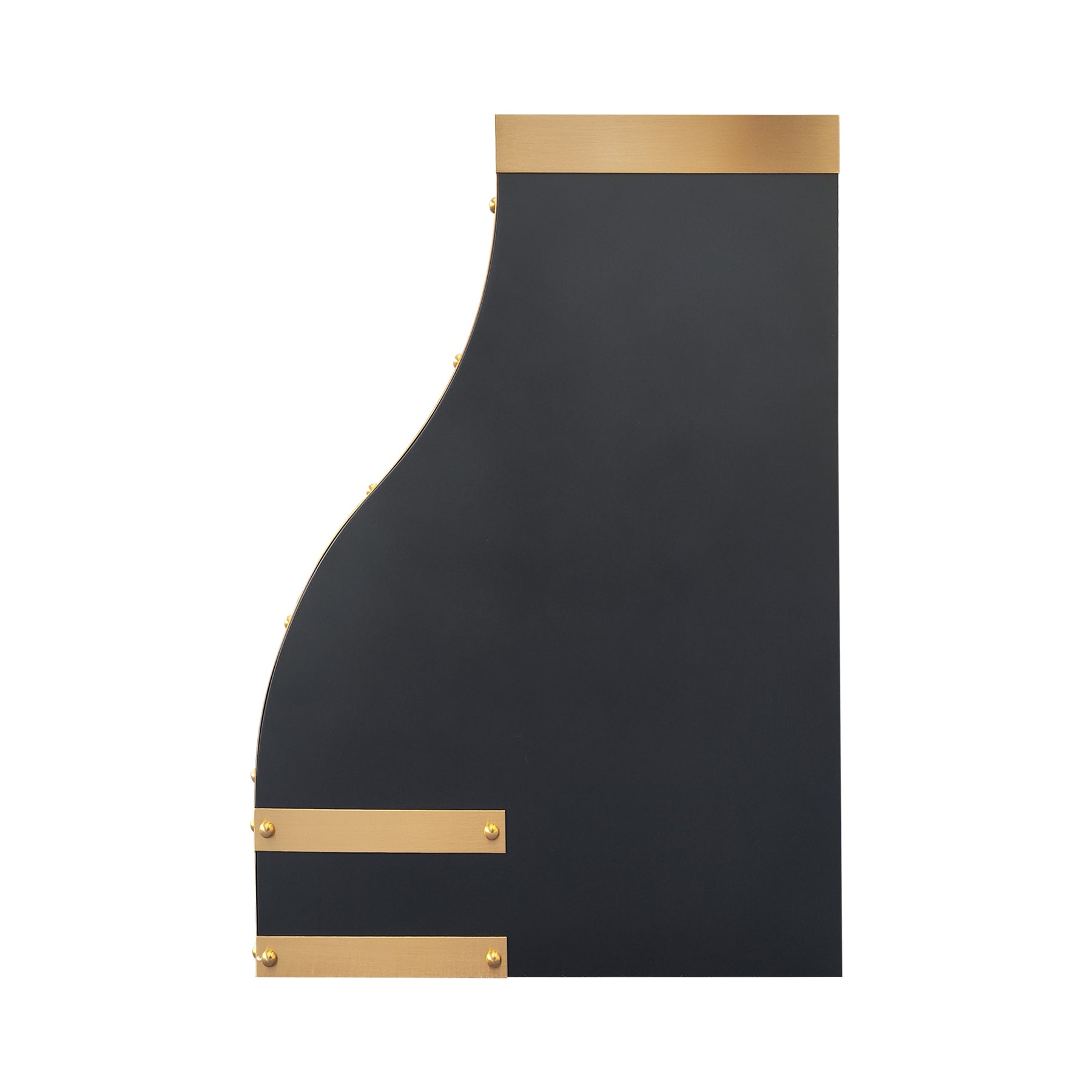 Fobest Black Metal Kitchen Hood Stainless Steel Barrel Design FSS-518