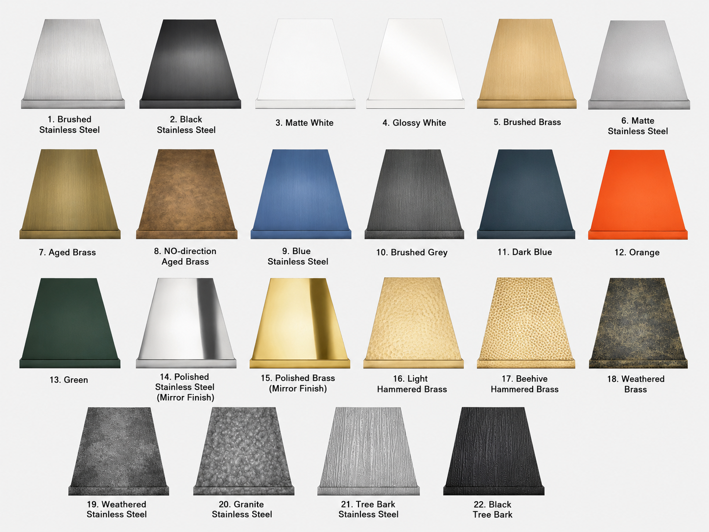 Fobest Black Range Hoods Stainless Steel for Modern Kitchens FSS-473