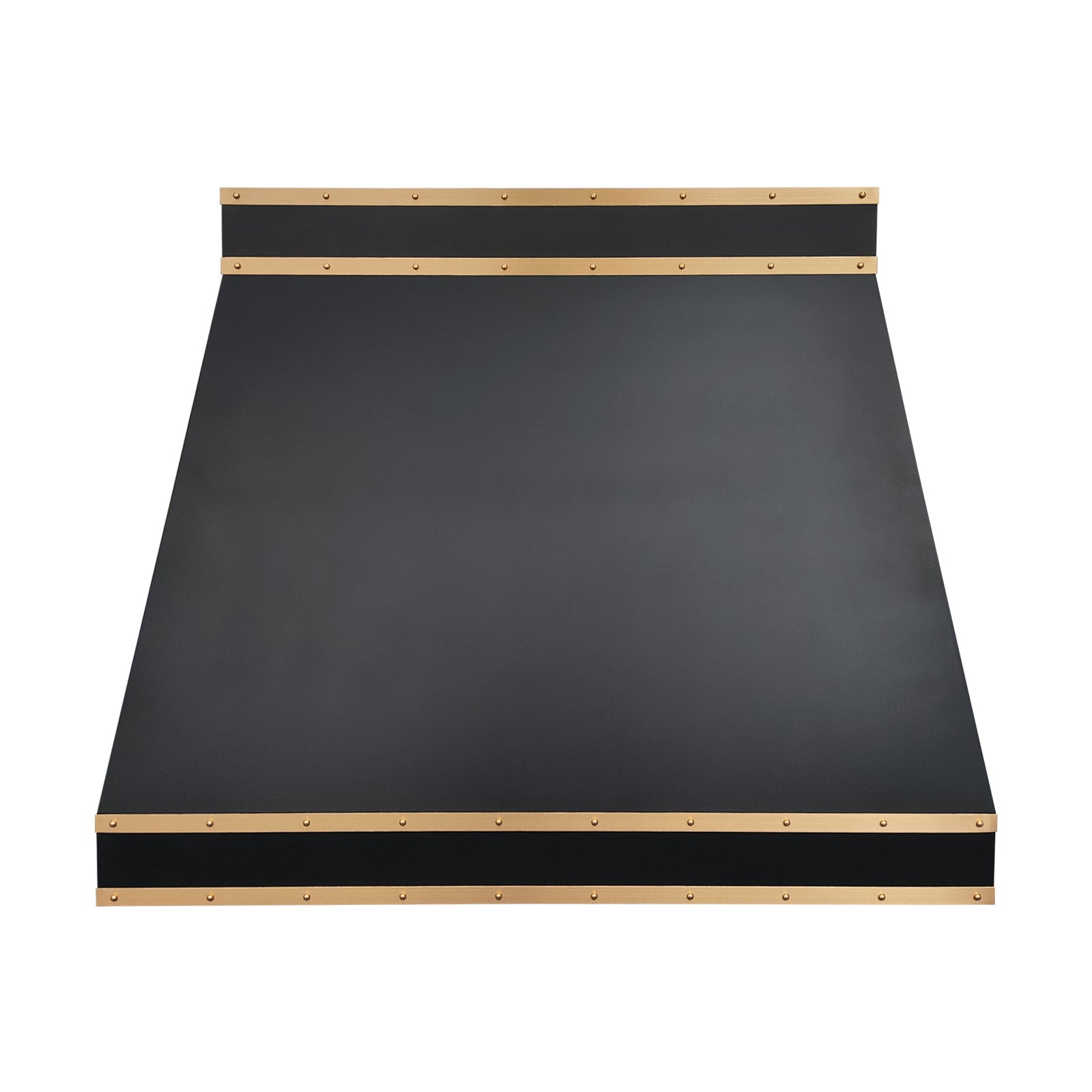 Fobest Black Stainless Steel Range Hood with horizontal straps FSS-11