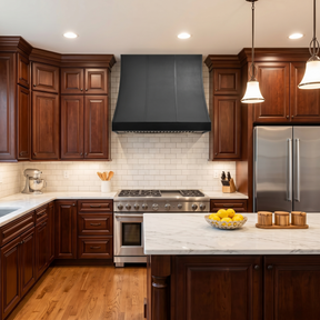 Fobest Black Stainless Steel Vent Hood FSS-472