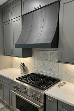 Fobest Black Stainless Steel Vent Hood FSS-472