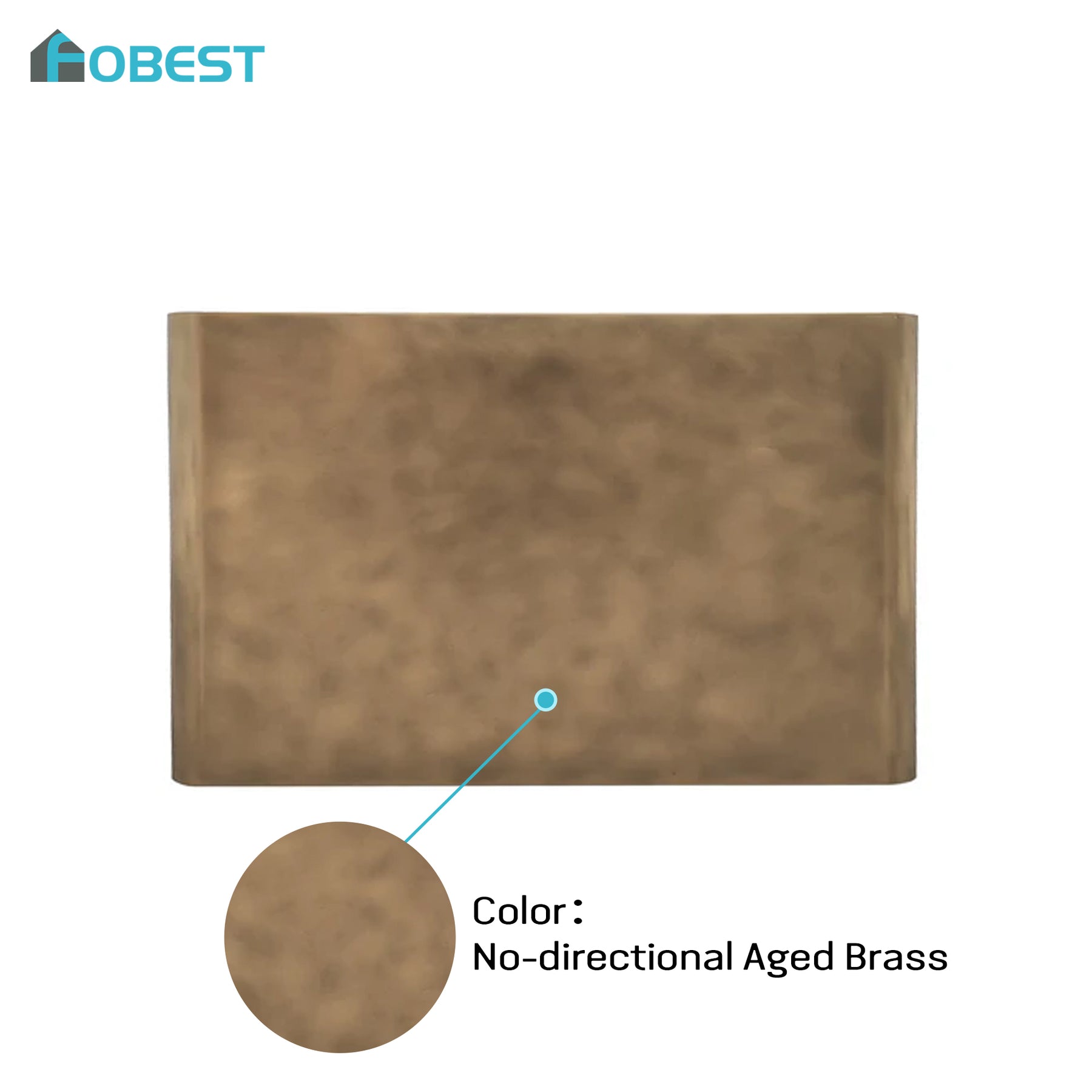 Fobest Box Aged Brass Range Hood FSS-337