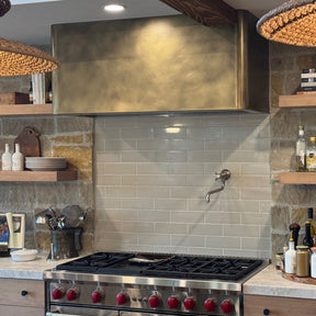 Fobest Box Aged Brass Range Hood FSS-337