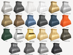 Fobest Brass Custom Kitchen Vent Hoods FSS-461
