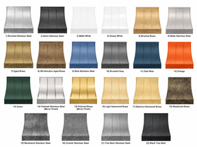 Fobest Brass Custom Range Hood Non Direction Aged Brass Finish FSS-467