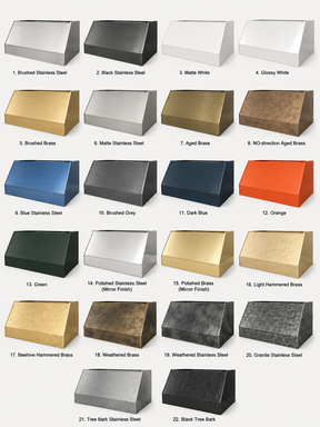 Fobest Brass Hammered Range Hood FSS-479