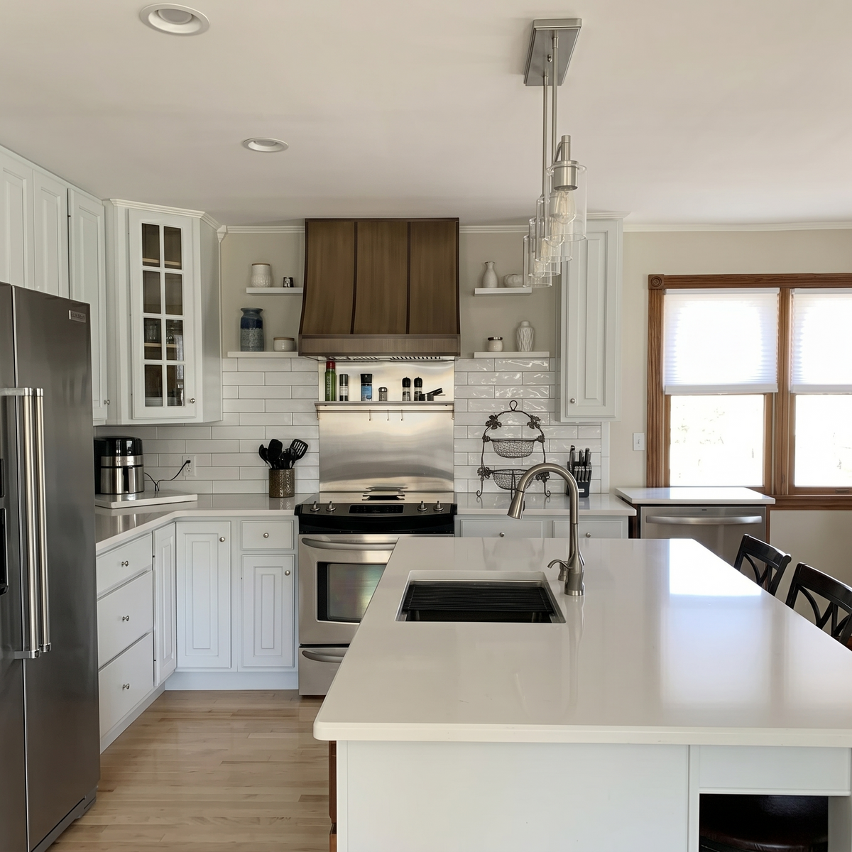 Fobest Brass Kitchen Stove Hoods with Straps FSS-462